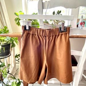 BRAND NEW - SPRWMN Culotte Shorts in Walnut